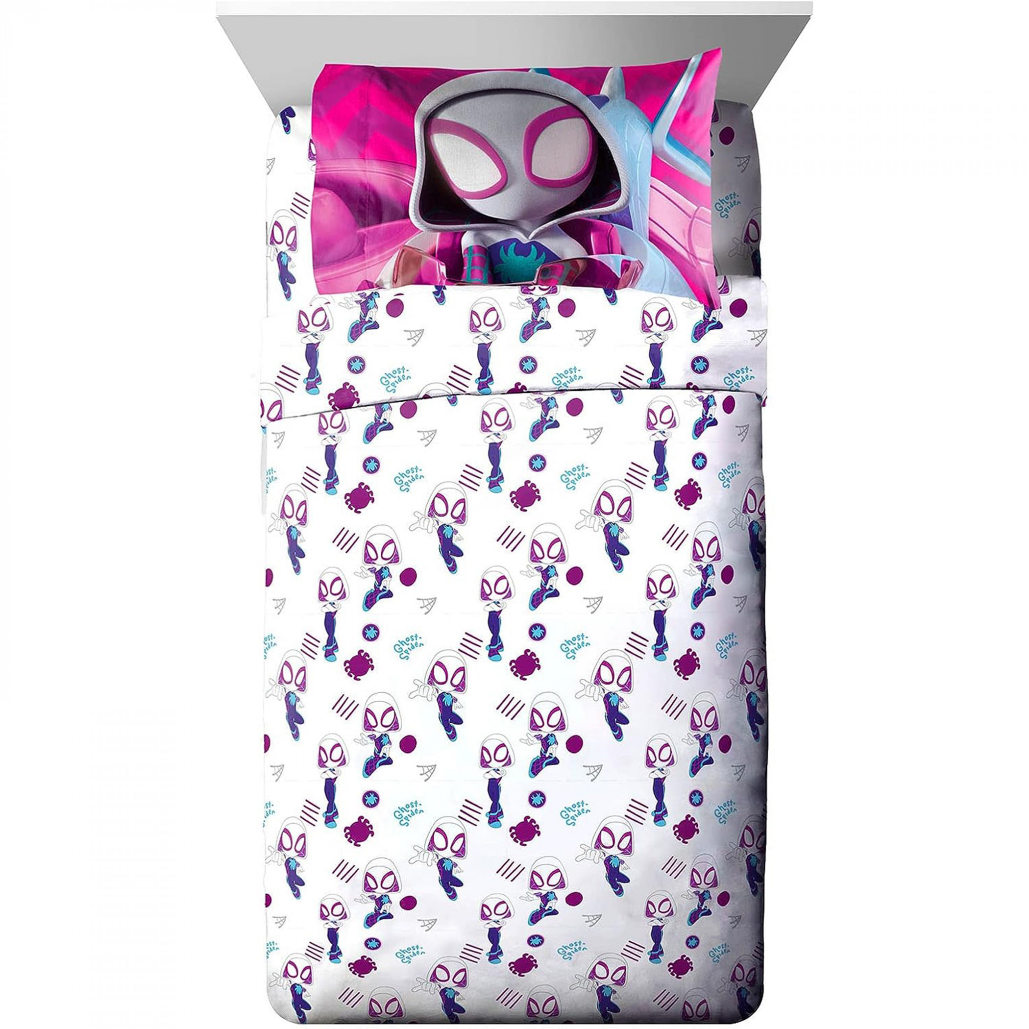 Spidey & His Amazing Friends Spider-Gwen Twin Sheet 3-Piece Set